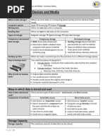 Unit 3 - Revision Notes