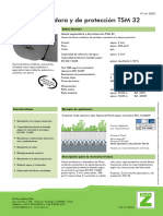 ZinCo - FT - Manta Separadora y de Protección - TSM32 - CL