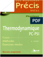 Nouveaux PR 233 Cis de Thermodynamique PC-PSI