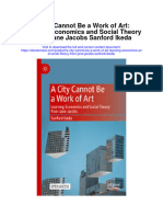 Download A City Cannot Be A Work Of Art Learning Economics And Social Theory From Jane Jacobs Sanford Ikeda full chapter