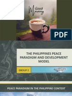 The Philippines Peace Paradigm and Development Model 1