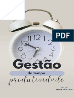 Gestão Do Tempo e Produtividade