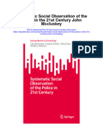 Download Systematic Social Observation Of The Police In The 21St Century John Mccluskey full chapter