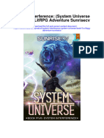 Download System Interference System Universe Book 5 A Litrpg Adventure Sunrisecv full chapter