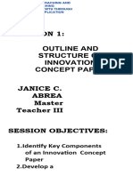 Session 1_Outline and Structure of Innovation Concept Paper(1)