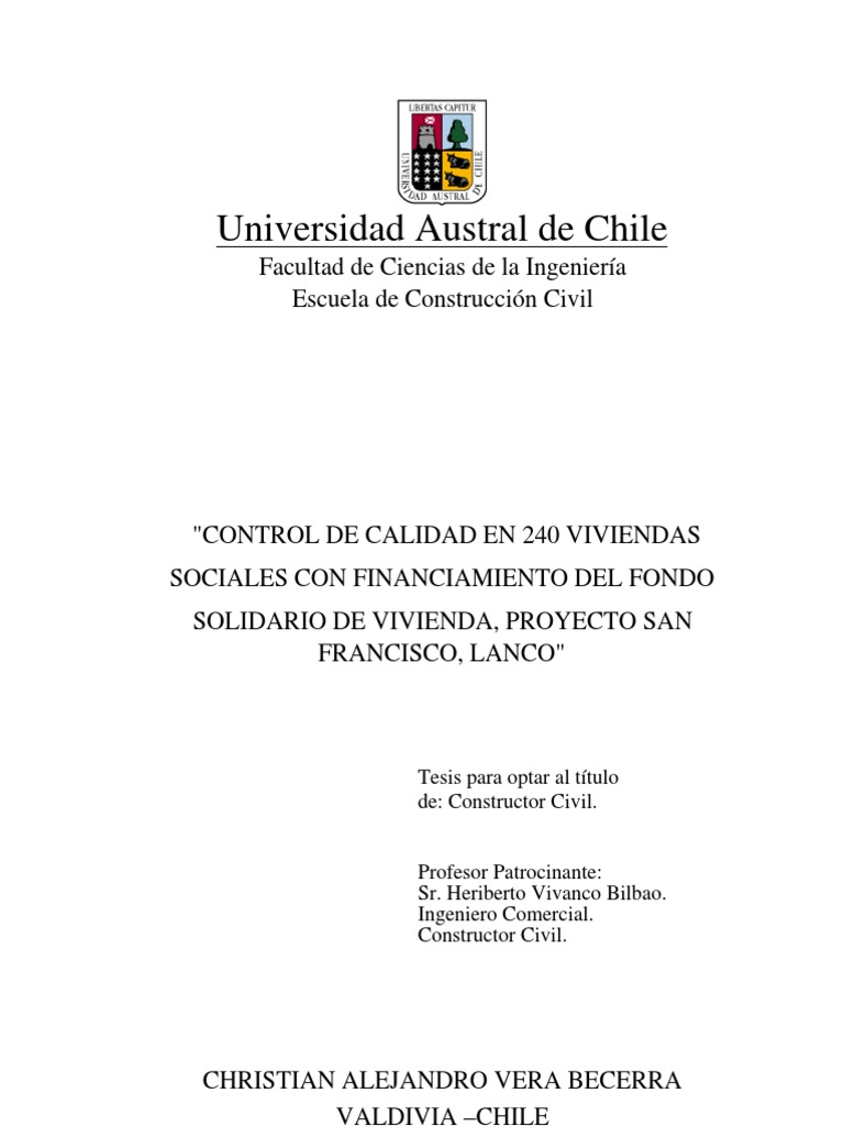 Tesis Control de Calidad (Informativo Ejemplo)