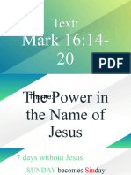 12-03-2023 The Power in The Name of Jesus