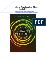 Philosophy of Psychedelics Chris Letheby All Chapter