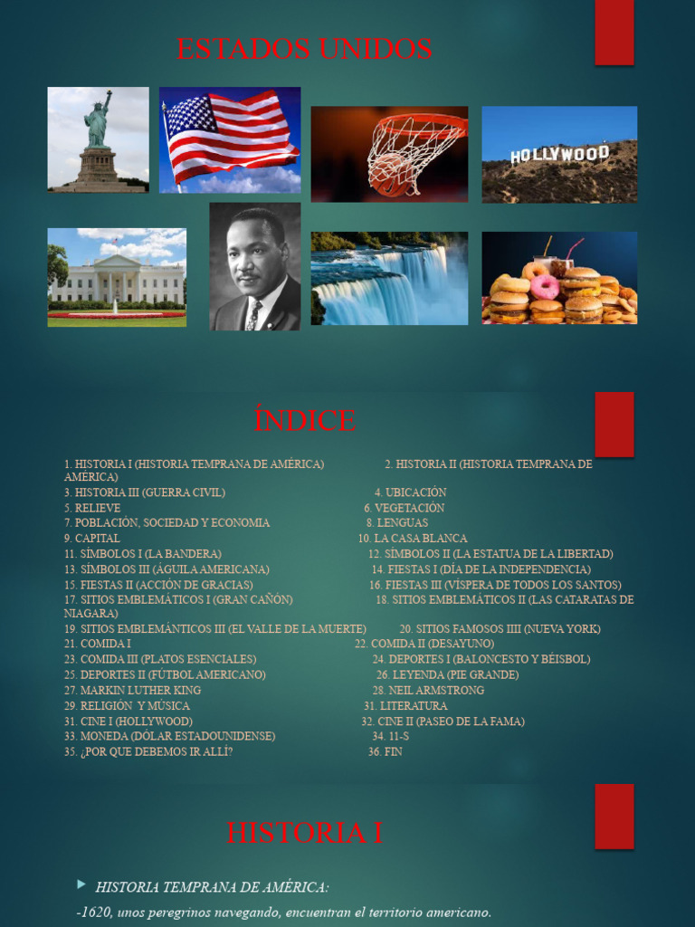 Guía Completa de Estados Unidos | PDF | Los Estados Unidos | Américas