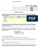 Atividade Platelmintos e Nematelmintos - 2º Ano