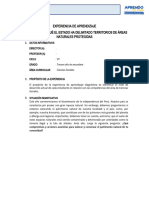 Experiencia de Aprendizaje CC - Ss Competencia Gestiona Geografia