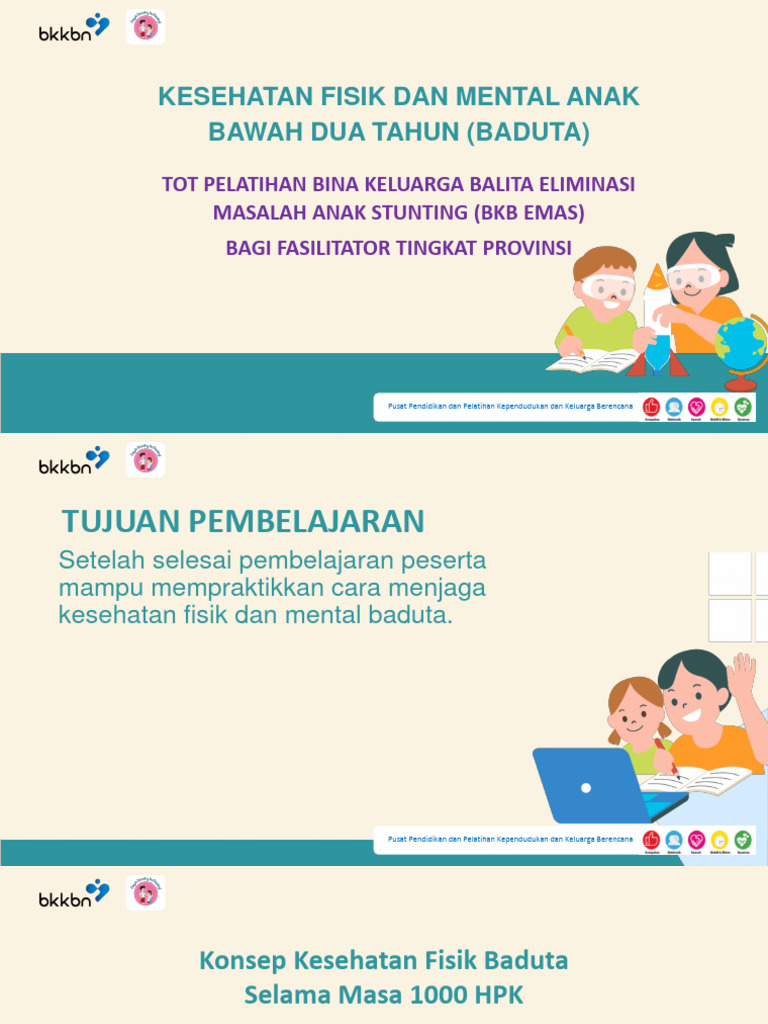 Ppt kesehatan fisik dan mental anak bawah dua tahun baduta pdf