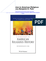 A Companion To American Religious History Benjamin E Park Full Chapter