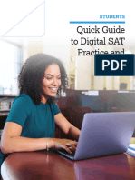 Digital Sat Student Guide Practice Scores