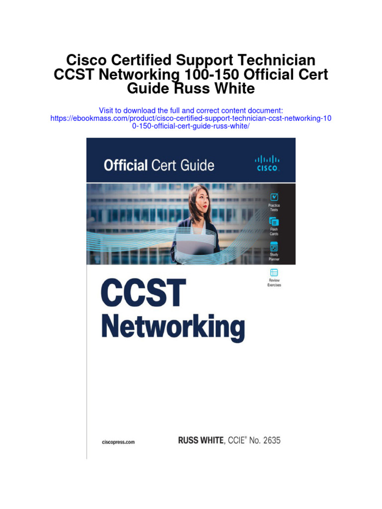 Cisco Certified Support Technician CCST Networking 100 150 Official