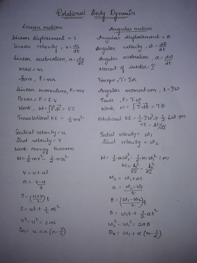 Rolling Body Dynamics Pdf