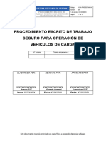 XXX-PRO-SSTMA-04 PETS Operación de Vehiculos