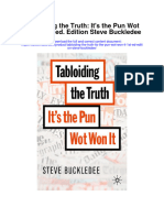 Download Tabloiding The Truth Its The Pun Wot Won It 1St Ed Edition Steve Buckledee full chapter