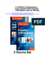 Download Tachdjians Pediatric Orthopaedics From The Texas Scottish Rite Hospital For Children 6Th Edition John A Herring full chapter