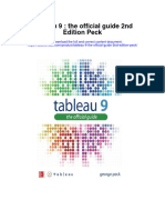 Download Tableau 9 The Official Guide 2Nd Edition Peck full chapter