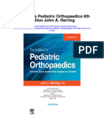 Download Tachdjians Pediatric Orthopaedics 6Th Edition John A Herring full chapter