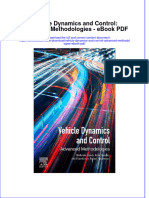 Dwnload full Vehicle Dynamics And Control Advanced Methodologies Pdf pdf