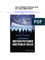 A Companion To Motion Pictures and Public Value Mette Hjort Full Chapter