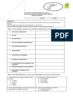 Evaluación Cl. Alambre Púa 2° A - C