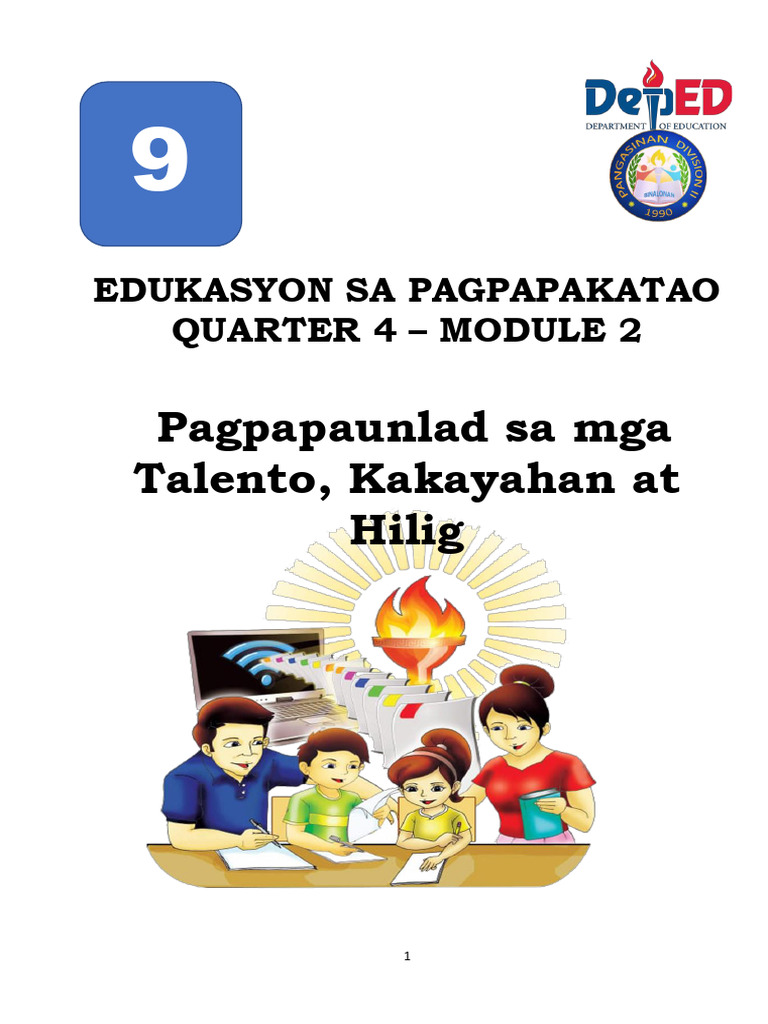ESP 9 QUARTER 4 Week 2 Validated | PDF