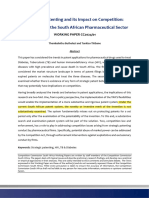 CC202401 Strategic Patenting and Its Impact on Competition Evidence From the South African Pharmaceutical Sector