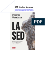 Download La Sed Virginia Mendoza full chapter