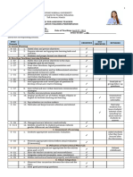 Puriza Demo Teaching Rubric Form