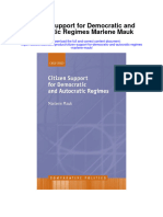 Citizen Support For Democratic and Autocratic Regimes Marlene Mauk Full Chapter