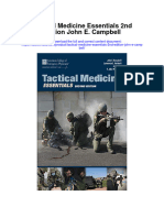 Tactical Medicine Essentials 2Nd Edition John E Campbell Full Chapter