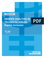 Gender Analysis Guidance - Digital - Inclusion