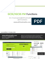 GCSE-Functions