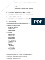 Questionario para Estudo 1 Mat Enfermagem