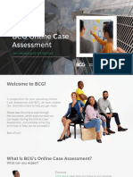 Online Case Assessment User Guide