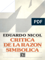 Critica Razon-Eduardo Nicol