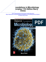 Talaros Foundations in Microbiology Basic Principles 11Th Edition Barry Chess Full Chapter