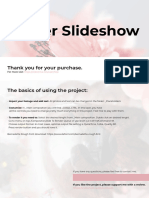 Flowers Slideshow Help File