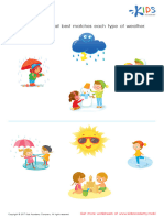 Preschool Weather Worksheet
