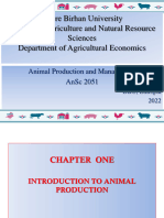 Animal Production & Management Ppt Up to Chapter 4