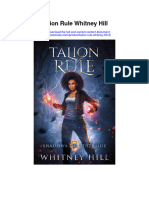Download Talion Rule Whitney Hill 2 full chapter