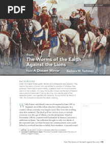 The Worms of The Earth From A Distant Mirror