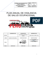 Plan Anual de Vigilancia de La Salud Ocupacional