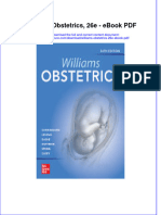 Dwnload full Williams Obstetrics 26E Pdf pdf