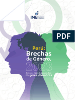 Peru Brechas de Genero 2023 - Inei