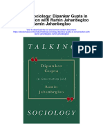 Download Talking Sociology Dipankar Gupta In Conversation With Ramin Jahanbegloo Ramin Jahanbegloo full chapter