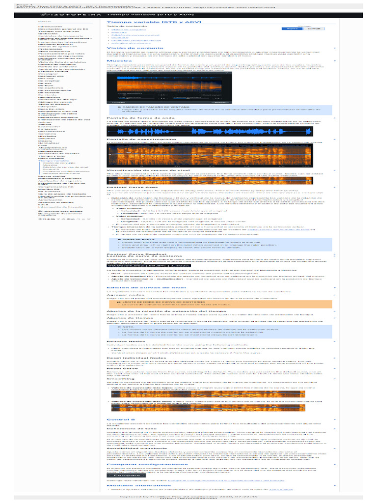 Variable Time [STD & ADV] - RX 7 Documentation' - File | PDF